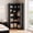 Black, variant on Modern Farmhouse L-Shaped Corner Bookshelf – 71.8" Tall, 5-Tier Open Wood Shelf, Freestanding Storage Organizer for Home or Office