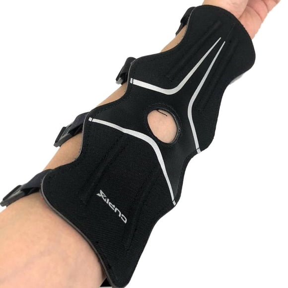 Protector de seguridad Macarena 4 correas para tiro con arco 30 cm negro