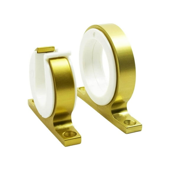 Marine City Gold Fishing Storage Hanger Rack Rod Holder Aluminum 2.71 inch Size for Marine Boat Yacht