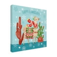 thumbnail image 2 of Trademark Fine Art 'Lovely Llamas Christmas IV' Canvas Art by Mary Urban, 2 of 4