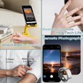 thumbnail image 5 of Smart Ring - Rastreador de actividad para seguimiento de sueño, monitor de ritmo cardíaco, podómetro, rastreador de actividad impermeable, contador de pasos de anillo de fitness, controles de gestos, 5 of 5