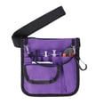 thumbnail image 4 of Cinturón organizador de enfermería - Bolsa de cintura con bolsillo Estuche Riñonera para de de tijeras Herramienta - púrpura Sunnimix Cinturón de la enfermera Organizador, 4 of 7