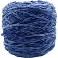 thumbnail image 1 of Zhuge Hilo de terciopelo de chenilla de 250 g, hilo de chenilla de algodón mezclado con poliéster, suave, vegano, voluminoso, azul vaquero, hilo de terciopelo para tejer, 1 of 5