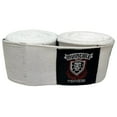 thumbnail image 4 of Ultimate 180-Inch Mexican Style Elastic Hand wraps,Boxing Kickboxing Muay Thai MMA Wraps for Men and Women, White, Sold as a Set of 2 Pairs, 4 of 6