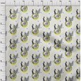 thumbnail image 4 of oneOone Rayon Lime Green Fabric Tropical Sewing Craft Projects Fabric Prints By Yard 56 Inch Wide-HM, 4 of 5