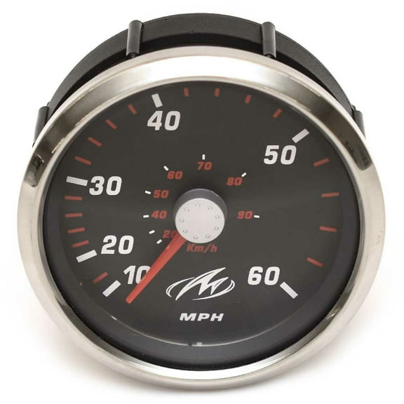 Monterey Boat Speedometer Marine Gauge SE9369B | Faria 3 1/4 Inch