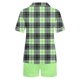 thumbnail image 3 of Conjunto de Verano para las Mujeres, Estampado Cuello de Manga Corta Y Pantalones Cortos, Moda Casual de Dos Piezas, 3 of 8