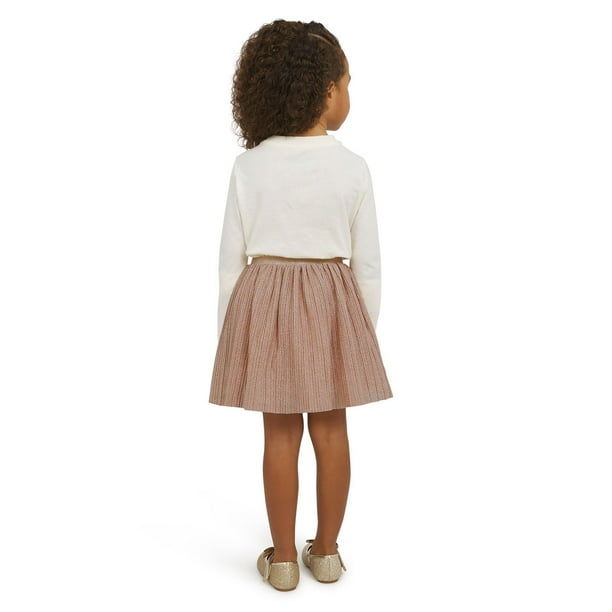 Lands' End Toddler Girls Holiday Skirt - Samsclub.com