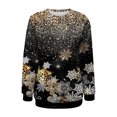 thumbnail image 5 of Ketyyh-chn99 T-Shirts Femme Gilet pour Femme Manches Longues Col Rond Tunique Ligne A Blouse Jaune,m, 5 of 5