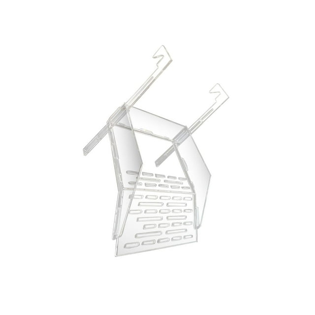 Wisewang Hanging Turtle Basking Platform Bask Terrace for Frog Reptiles Newts mall Clear M