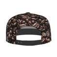 thumbnail image 4 of Haiem Coffee Bean Classic Snapback Cap Flat Bill Hat Baseball Cap Adjustable Size Cotton Dad Hat, 4 of 9
