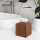 thumbnail image 3 of Hot Sale!Leather Tissue Box Cover Leather Tissue Box Organizer Holder For Home Living Room Table, 3 of 3