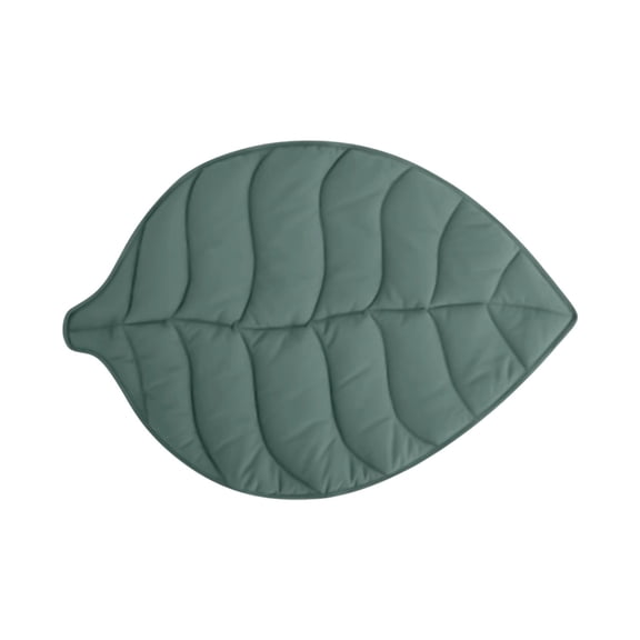 LLDYYDS Leaf Shaped Cotton Cat Bed Pad, Warming Cat Mat, Pet Warming Pad for Cats, Warmer Mat for Feral and Indoor Cats 50X70cm