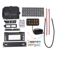 thumbnail image 2 of Sistema De Relé De Control De Circuito ANGGREK IP65 Impermeable RGB Control De Luz Kit De Panel De Interruptor De 8 Bandas Acabado Negro Mate 12 V-24 V CC, 2 of 8