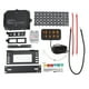 thumbnail image 2 of Sistema De Relé De Control De Circuito ANGGREK IP65 Impermeable RGB Control De Luz Kit De Panel De Interruptor De 8 Bandas Acabado Negro Mate 12 V-24 V CC, 2 of 8