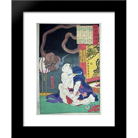 Onogawa 20x24 Framed Art Print by Tsukioka Yoshitoshi
