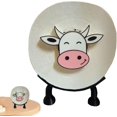 thumbnail image 2 of Cow Toilet Paper Holder,Funny Toilet Paper Roll Holder,Animal Toilet Paper Holder for 38 and 42 mm Rolls,Toilet Roll Holder,Cow Decorative Toilet Paper Holders for Bathroom Shelf Table Counter, 2 of 7
