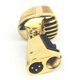 thumbnail image 4 of Classic Vintage Dynamic Vocal Microphone For Live Stage Karaoke Gold, 4 of 5
