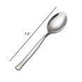 thumbnail image 2 of Qskely 12-Piece Dessert Spoons Stainless Steel Small Spoon, 2 of 5