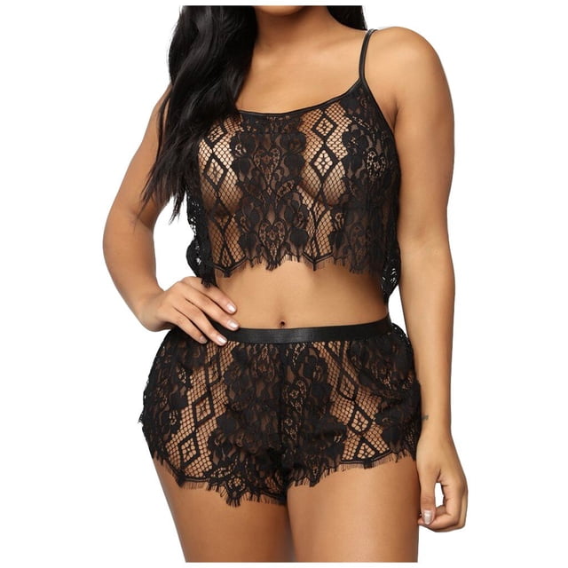 MIARHB, ropa de dormir de talla grande para mujer, conjuntos de pijama de encaje, pijama femenino Sexy, ropa de dormir, ropa interior erótica para mujer, ropa de casa xuanjing unisex