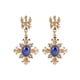 thumbnail image 1 of 1 par elegante mujer joyería de moda de imitación oreja Stud pendientes pers de cristal Zulema  Cuelga el pendiente, 1 of 5