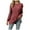Red, variant on Ediodpoh Women's Tunic Sweaters Lightweight Fall Casual Long Sleeve Crewneck Pullover Tops Women's Tops Black XXL