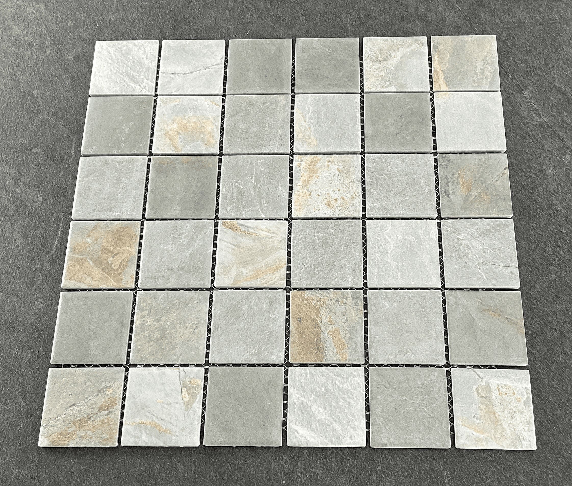 15-Sheets of 2 x 2 Grid Matte Porcelain Mosaic Wall Tile / Floor Tile