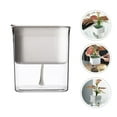 thumbnail image 4 of SWETRACE Office Use Self Watering Plant Pot White Plastic 1Pc, 4 of 8