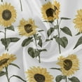 thumbnail image 2 of Coolnut 60" Sunflower Outdoor Tablecloth with Umbrella Hole and Zipper, Waterproof Round Tablecloth for Party,Patio,Picnic,Holiday Dinner,Summer, 2 of 7