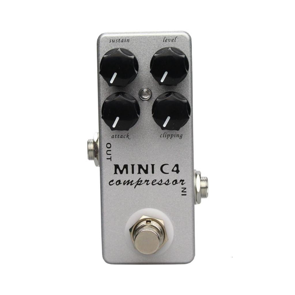 CEORPER C4 Compressor Guitar Effect Pedal Overdrive 4 Modes Effector True Bypass