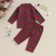 thumbnail image 4 of BeQeuewll-Conjunto de pijamas de Navidad para niños, camisa de manga larga con botones y pantalones elásticos, ropa de dormir para otoño, 4 of 4