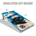 thumbnail image 6 of YouTheFan NFL Carolina Panthers 2' x 4' Cornhole Game, 6 of 6