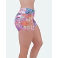 thumbnail image 5 of Women Premium 3" / 5" Inseam No-Ride Compression Active Workout Booty Shorts Running Yoga Volleyball Crossfit, 5 of 7