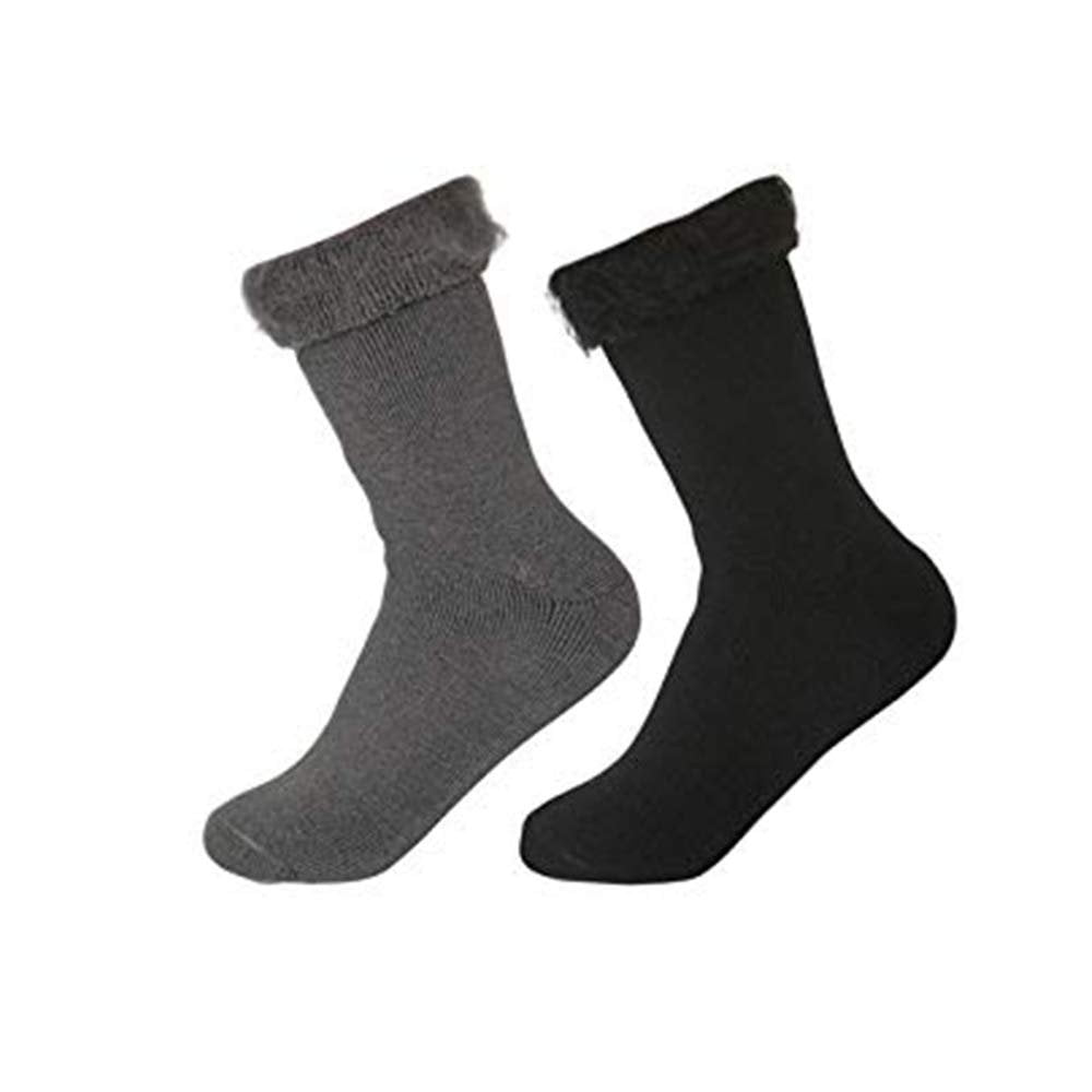 REFLEX Brushed Lined Thermal Heat Socks (2-Pairs) - Walmart.com