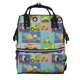 thumbnail image 1 of Disketp Construction Machinery Mochila de Pañales de Gran Capacidad con Múltiples Bolsillos, Mochila de Viaje Multifuncional para Bebé, Unisex, Moderna y Resistente, 1 of 6