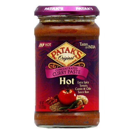 Patak's Curry Paste Hot, 10 OZ (Pack of 6) (Best Blender For Curry Paste)