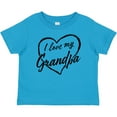thumbnail image 3 of Inktastic I Love My Grandpa in Black Chalk Heart Boys or Girls Baby T-Shirt, 3 of 5