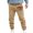 Khaki, variant on Enjoytime Sweat Pants for Mens Christmas Print Drawstring Elastic Waist Baggy Joggers Hiking Outdoor Athletic Pants for Men Black XXL