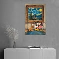 thumbnail image 5 of Mickeys Minnie Love Mouse Starry Night Vincent Van Gogh Gifts Canvas Painting Poster Wall Art Decorative Picture Prints Modern Decor 16x24inch(40x60cm), 5 of 6