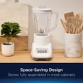thumbnail image 3 of Oster Turbo Blender, 800-Watt Food Blender, White, 3 of 7