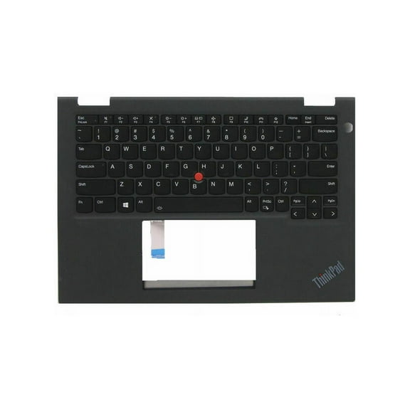 New Genuine Lenovo ThinkPad X13 Yoga 2nd Gen Palmrest Keyboard 5M11C18595