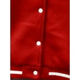 thumbnail image 7 of 9t Kid Boys Tops 10t Big Boys Fashion CHICAGO Embroidery Color Block Baseball jacket Sizes 7-15, 7 of 7