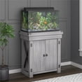 thumbnail image 2 of Flipper Wildwood 20 Gallon Aquarium Stand in Rustic White, 2 of 10