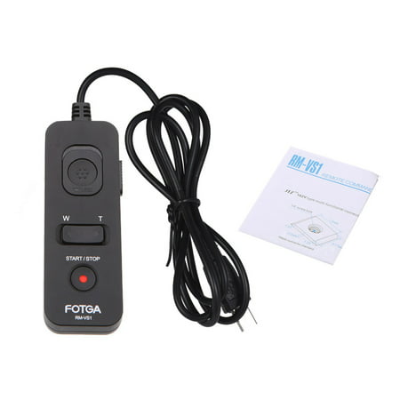 FOTGA RM-VS1 Shutter Release Remote Commander for Sony A58 A7R A7 A7II A7RII A7SII A7S A6000 A5000 A5100 A3000 RX110II DSLR
