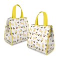 thumbnail image 2 of Cute Cartoon Pug Insulated Lunch Bag for Women & Adults,Large Portable Soft Cooler Lunch Bag,Thermal Food Storage Tote with Pearl Cotton,8.66L,8.75x5.75x9.5 Inch, 2 of 6