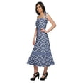 thumbnail image 2 of Moomaya Printed Adjustable Shoulder Strap Women Casual Sleeveless Long Dress, 2 of 6