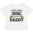 thumbnail image 3 of Inktastic Watching Football with My Daddy Boys or Girls Toddler T-Shirt, 3 of 5