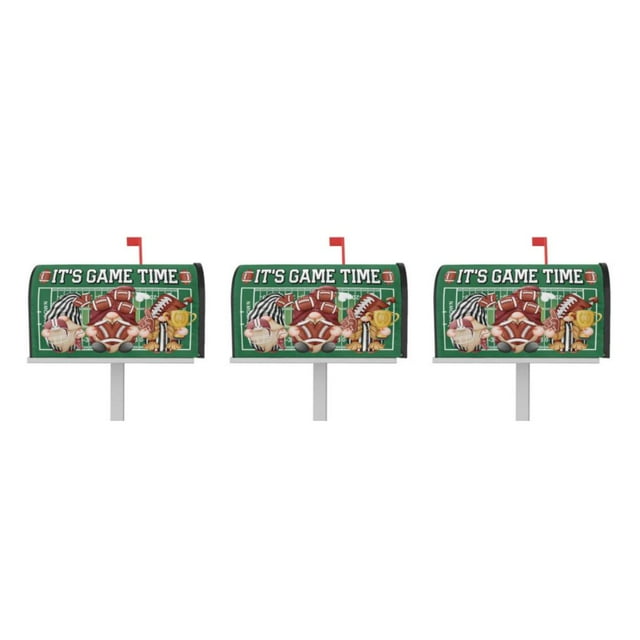 Maytalsory Effortlessly Install And Remove Easy To Mailbox Cover Vivid Print Cloth Abstract Style Colorful Mailbox Cover YTYH2309032 3Set