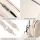 thumbnail image 4 of 1 bolso bandolera cuadrado pequeño, color negro, 4 of 6