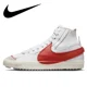 thumbnail image 2 of Nike Blazer 77 Jumbo - Zapatillas de skate para hombre y mujer, de piel de ante negra y roja, transpirables, antideslizantes, informales, para caminar, 2 of 5